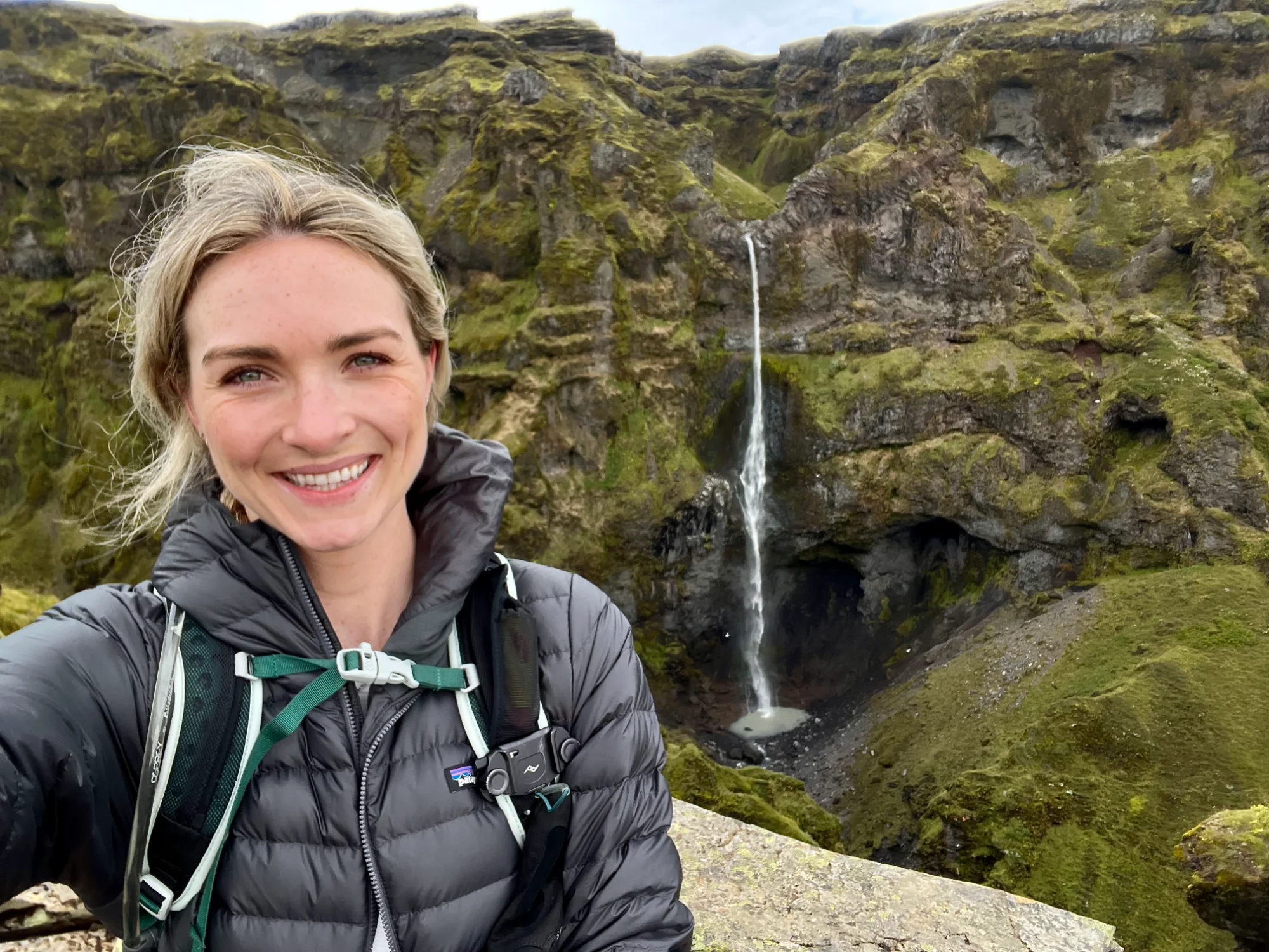 Iceland waterfall